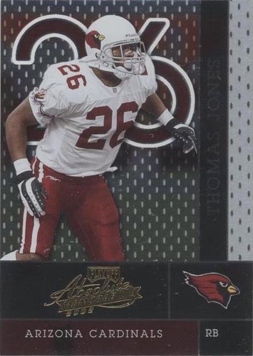 2002 Playoff Absolute Memorabilia Thomas Jones #128