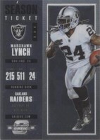 2017 Panini Contenders Optic Marshawn Lynch #66