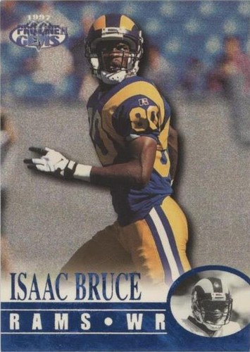 1997 Pro Line Gems Isaac Bruce #30