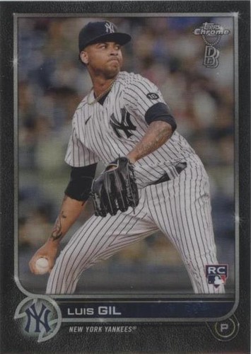 2022 Topps Chrome Ben Baller Edition - Luis Gil #202