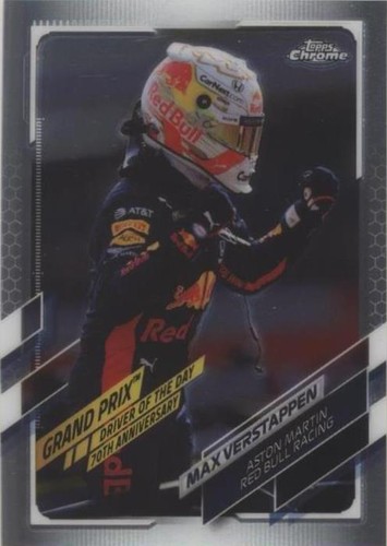 2021 Topps Chrome Formula 1 - Max Verstappen #167
