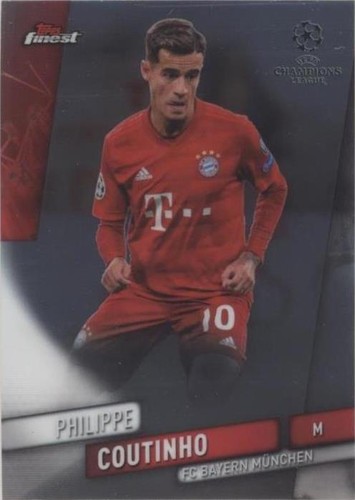 2019-20 Topps Finest UCL Philippe Coutinho #21