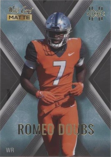 2022 Wild Card MATTE Romeo Doubs #MXP-43