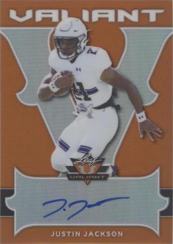 2018 Leaf Valiant Justin Jackson #BA-JJ1