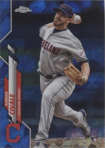 2020 Topps Chrome Sapphire Edition - Aaron Civale #223