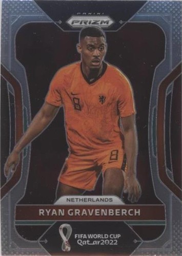 2022 Panini Prizm World Cup Qatar Ryan Gravenberch #161
