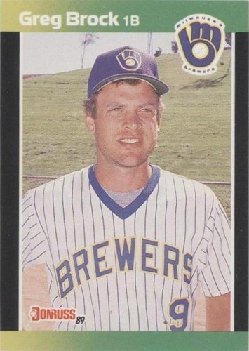 1989 Donruss Baseball's Best - Greg Brock #239