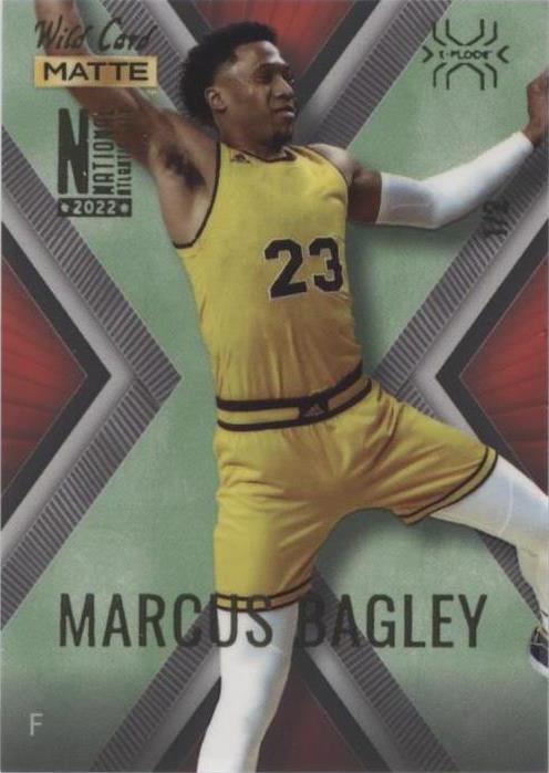 2022 Wild Card MATTE National Convention - Marcus Bagley #MXPN-16