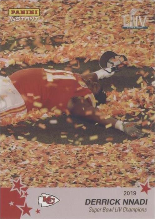 2020 Panini Instant Chiefs Super Bowl Derrick Nnadi #16