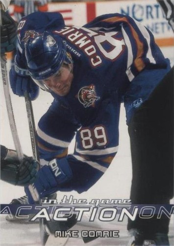 2003-04 In the Game Action - Mike Comrie #256