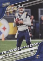 2020 Panini Player of the Day Jared Goff #11