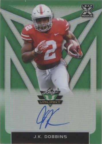 2020 Leaf Valiant J.K. Dobbins #BA-JKD