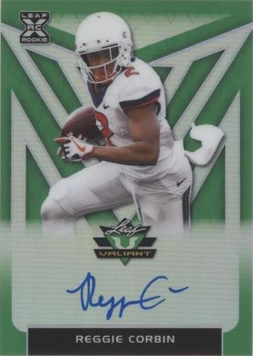 2020 Leaf Valiant Reggie Corbin #BA-RC1