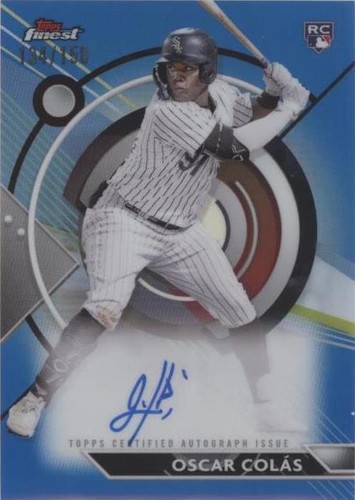 2023 Topps Finest - Oscar Colas #FA-OCO