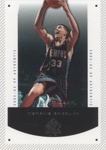 2002-03 SP Authentic - Mike Miller #67