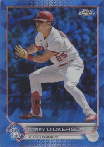 2022 Topps Chrome Update Series Sapphire Edition - Corey Dickerson #US15