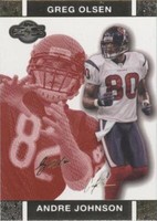2007 Topps Co-Signers Andre Johnson Greg Olsen #32
