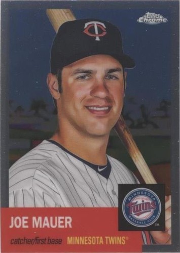 2022 Topps Chrome Platinum Anniversary - Joe Mauer #479