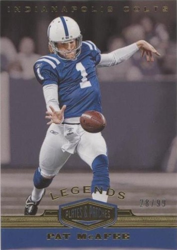 2019 Panini Plates & Patches Pat McAfee #119