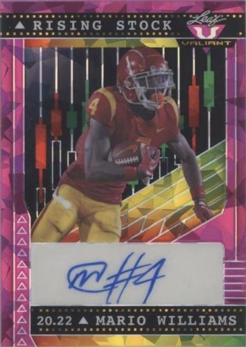 2022 Leaf Valiant Mario Williams #RS-MW2