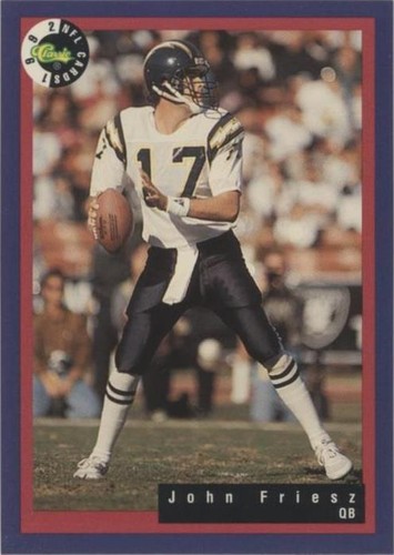 1992 Classic NFL Game John Friesz #15