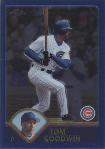 2003 Topps Chrome Traded & Rookies - Tom Goodwin #T47