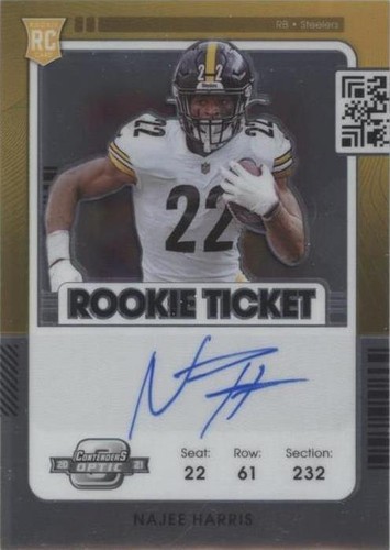 2021 Panini Contenders Optic Najee Harris #111