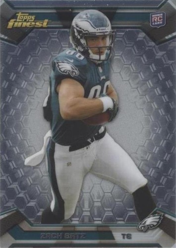 2013 Topps Finest Zach Ertz #102