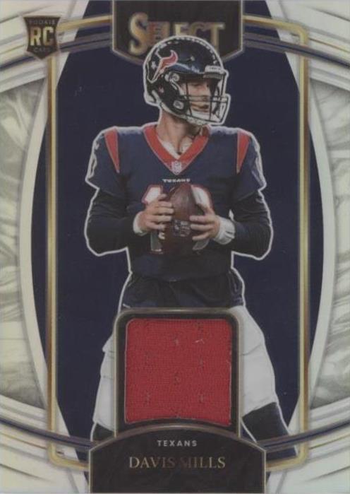 2021 Panini Select Davis Mills #RSW-DMI