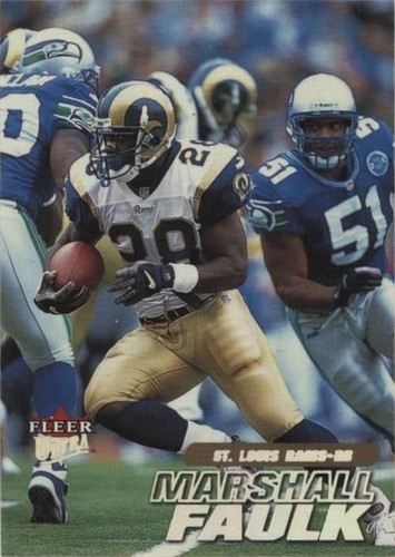 2001 Fleer Ultra Marshall Faulk #206