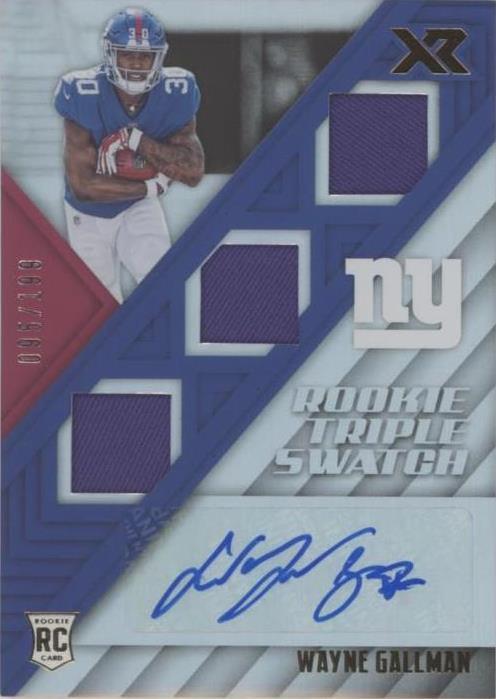 2017 Panini XR Wayne Gallman #177