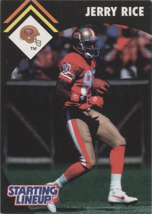 1995 Kenner Starting Lineup Jerry Rice #80