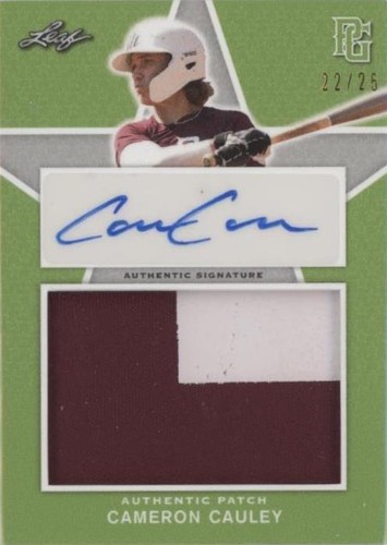 2020 Leaf Perfect Game National Showcase - Cameron Cauley #PA-CC1