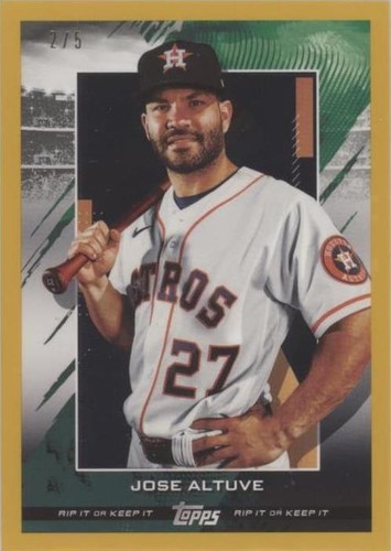2020 Topps Rip - Jose Altuve #98