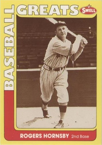 1991 Swell Baseball Greats - Rogers Hornsby #137