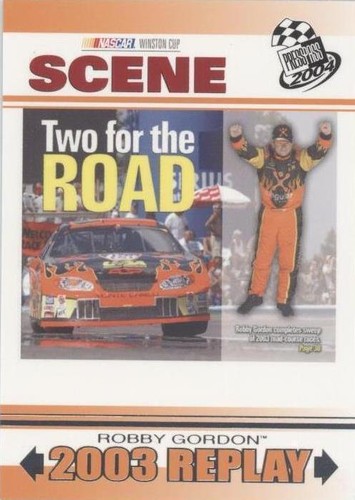 2004 Press Pass - Robby Gordon #87