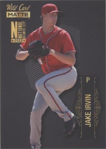 2022 Wild Card MATTE National Convention - Jake Irvin #MBN-8