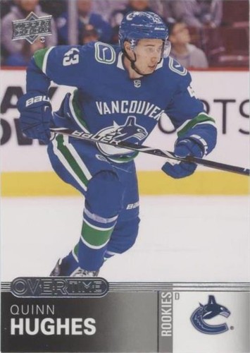 2019-20 Upper Deck Overtime - Quinn Hughes #50