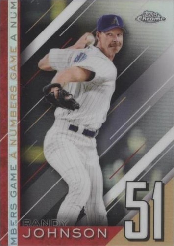 2020 Topps Chrome Update Series - Randy Johnson #NGC-4
