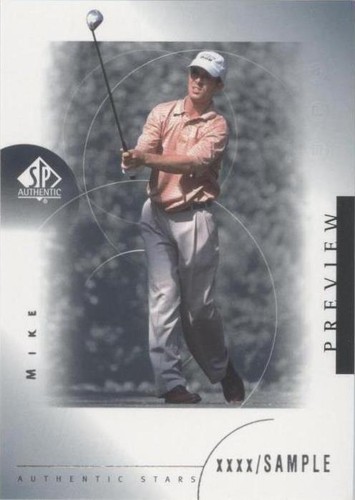 2001 SP Authentic Preview - Mike Weir #26