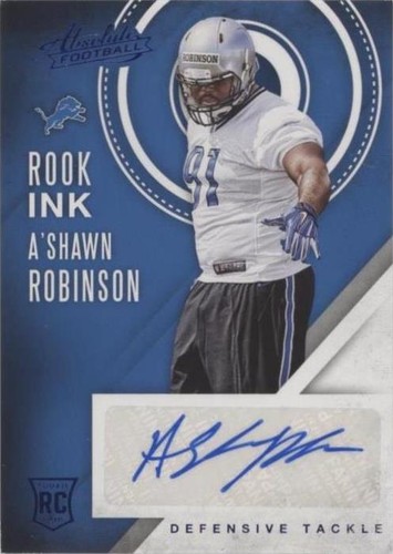 2016 Panini Absolute A'Shawn Robinson #5