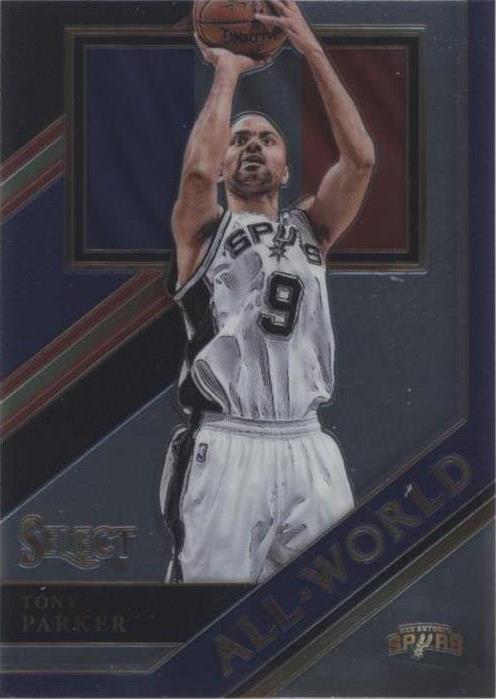 2017-18 Panini Select - Tony Parker #AW-12