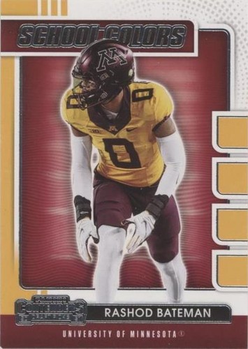 2021 Panini Contenders Draft Picks Rashod Bateman #16