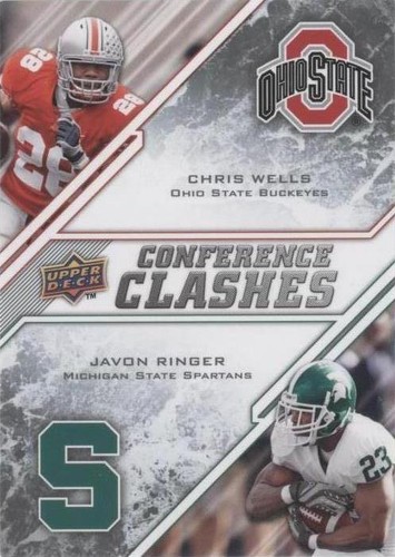 2009 Upper Deck Draft Edition Chris Wells Javon Ringer #254