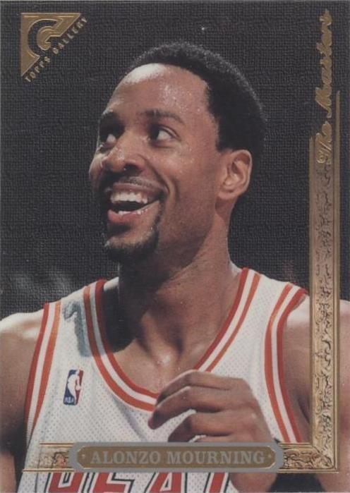 1995-96 Topps Gallery - Alonzo Mourning #13