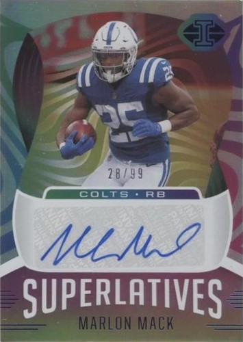 2021 Panini Illusions Marlon Mack #SU-51