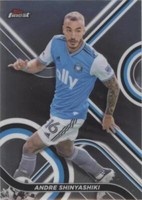2022 Topps Finest MLS Andre Shinyashiki #32