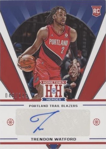 2021-22 Panini Chronicles - Trendon Watford #HHR-TWA