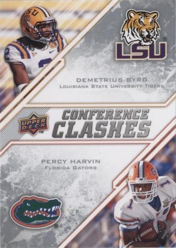 2009 Upper Deck Draft Edition Demetrius Byrd Percy Harvin #257