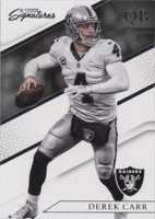 2016 Panini Prime Signatures Derek Carr #37